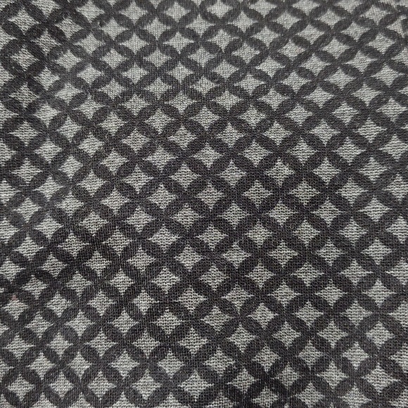 NYDJ Diamond Print Pull On Skinny Pant in Black/Gray Combo 🖤🩶 Size 8 Petite - Picture 7 of 7